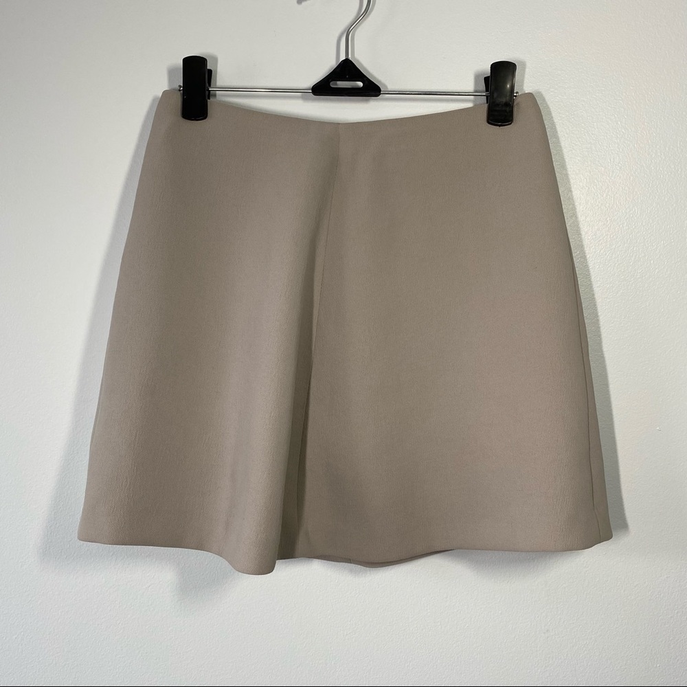 Aritzia Wilfred Grey Mini Skirt size 00 - Picture 5 of 8